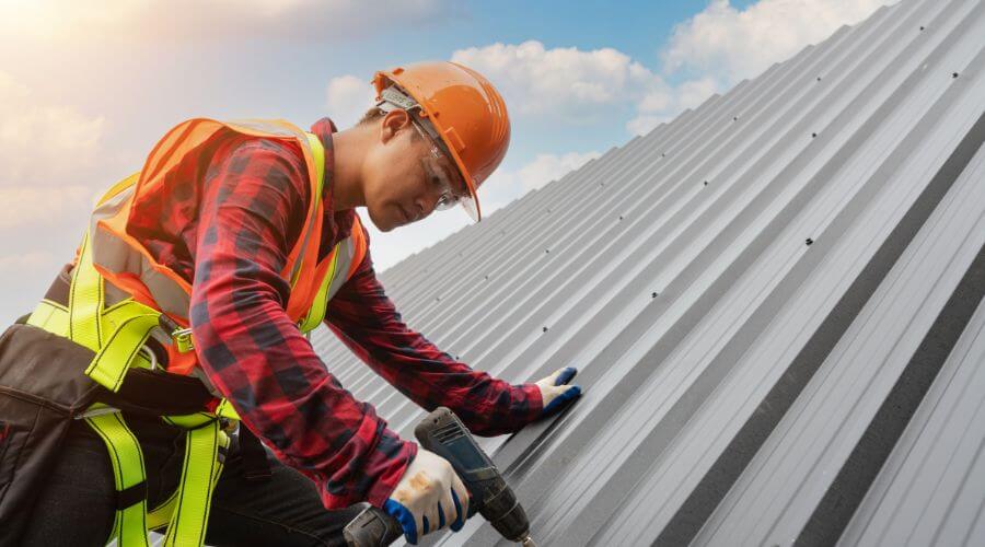 Professional metal roof installation in Goodland, MN